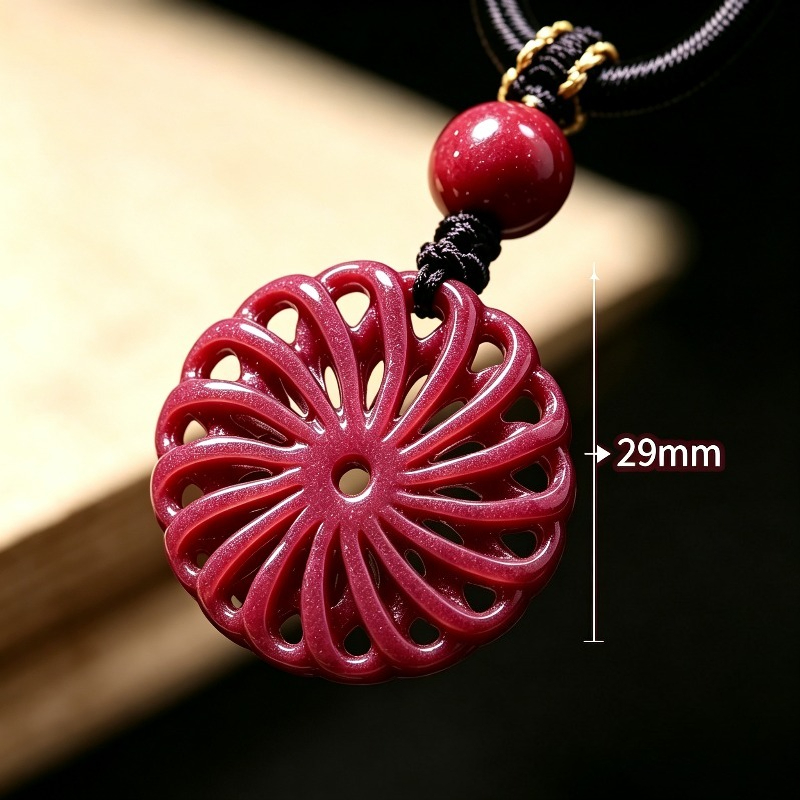 Fashion Red Cinnabar Jade tran - огляд і ціна Women'S Fashion Jewellery