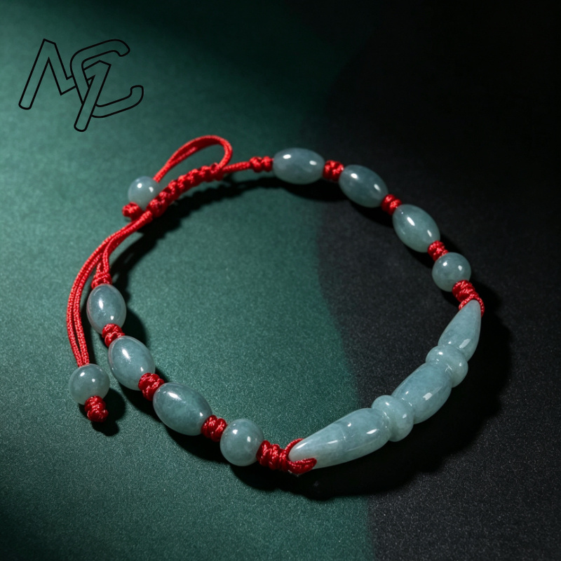 Natural Blue water Jade Burma  - огляд і ціна Women'S Fashion Jewellery